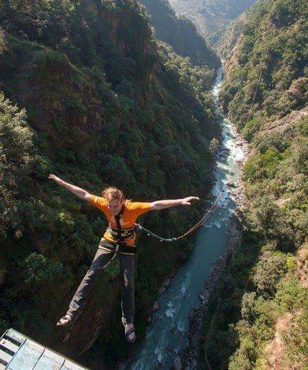 Bungee Jumping  in Pokhara