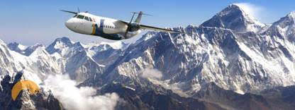 Everest Mountain Flight  At Kathmandu